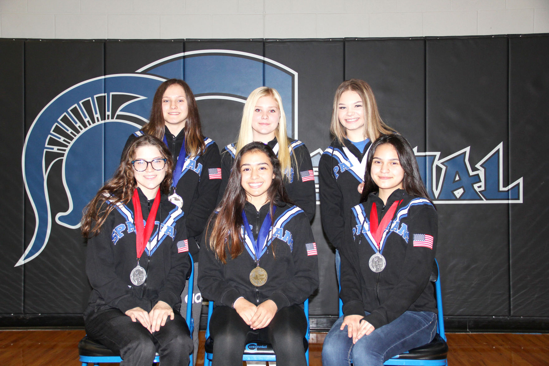 Lady Spartan wrestling